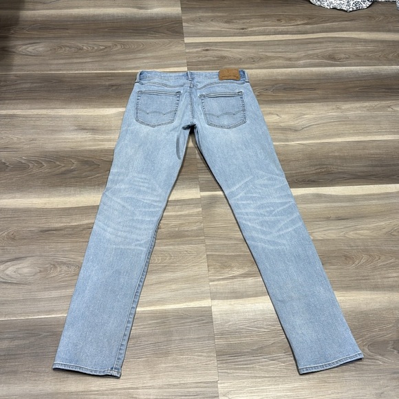 American Eagle slim Light Blue Denim Jeans size 30 - Picture 7 of 11